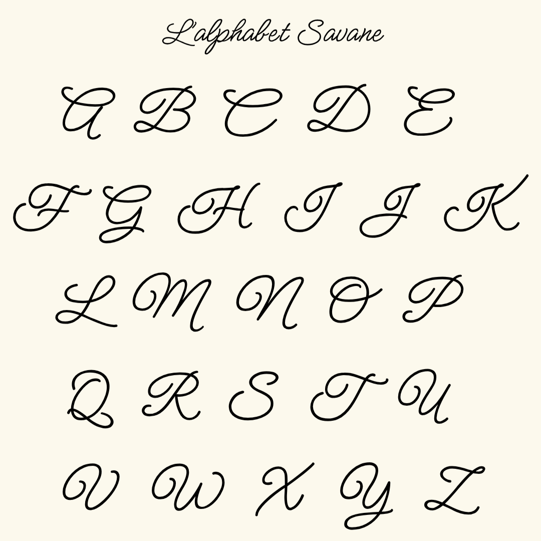 détail initiales brodées main atelier savane paris idées cadeaux