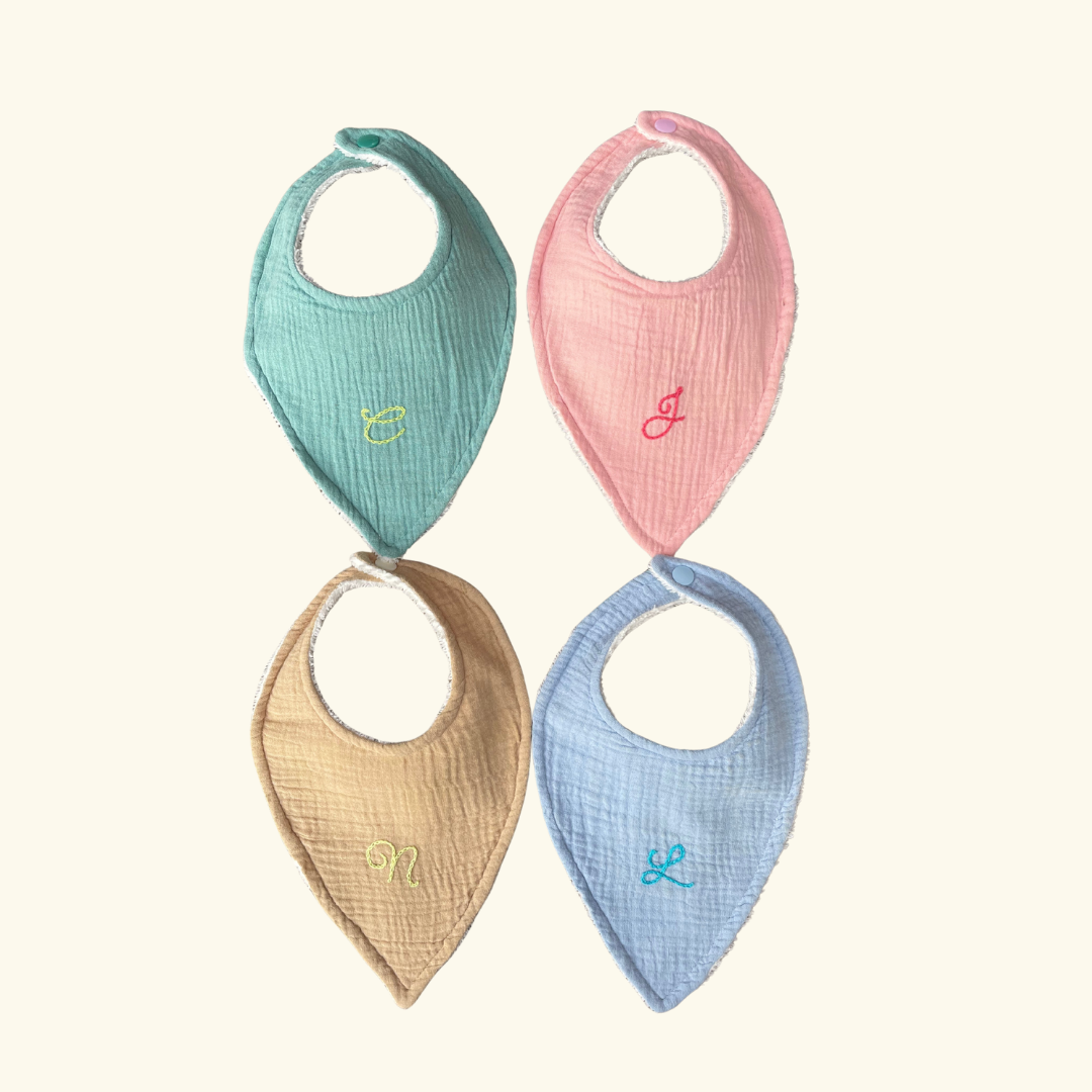 BAVOIR NAISSANCE INITIALE - BEIGE