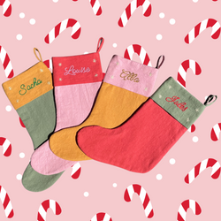 Collection de Noël – Cadeaux personnalisés & décorations brodées main