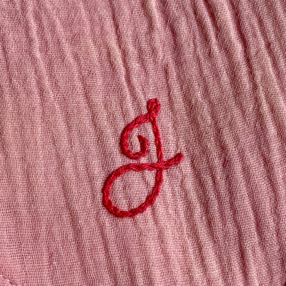 BAVOIR NAISSANCE INITIALE - ROSE