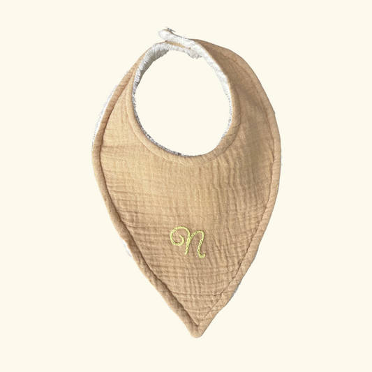 BAVOIR NAISSANCE INITIALE - BEIGE